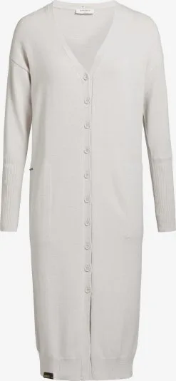 Khujo Vesten Gebreid Vest Elina Dames Crème