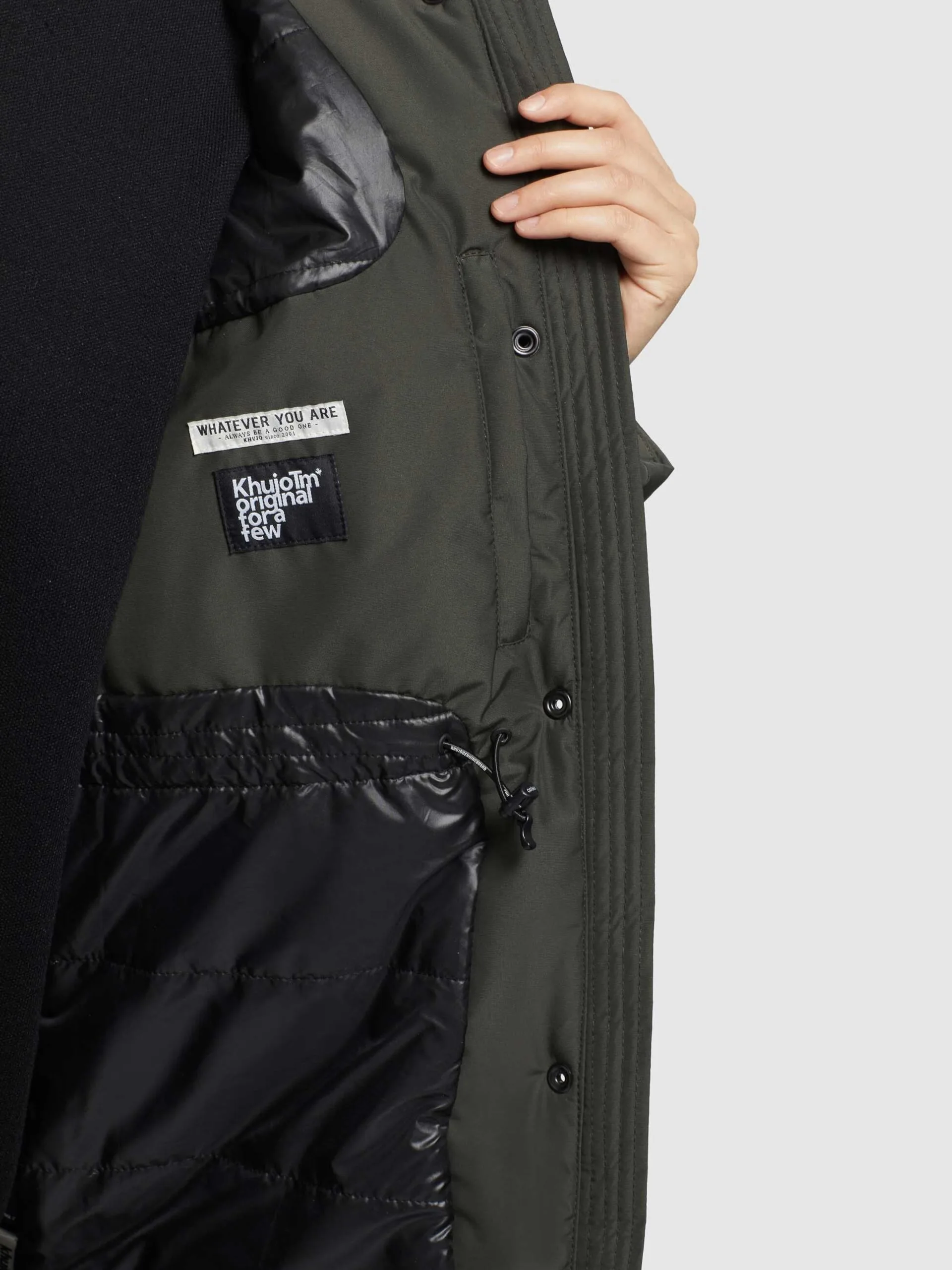 Khujo Wintermantels Wintermantel Kleo Dames Donkergroen - Afbeelding 8