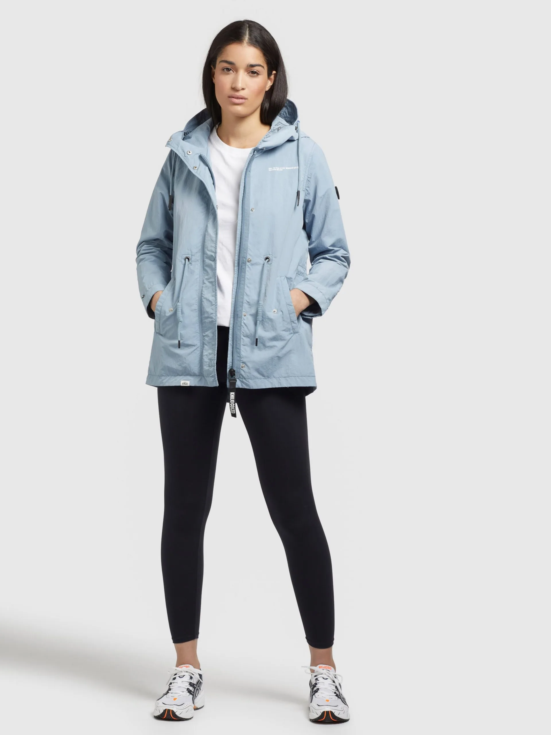 Khujo Tussenjassen Tussenjas CAIMA Dames Lichtblauw - Afbeelding 5