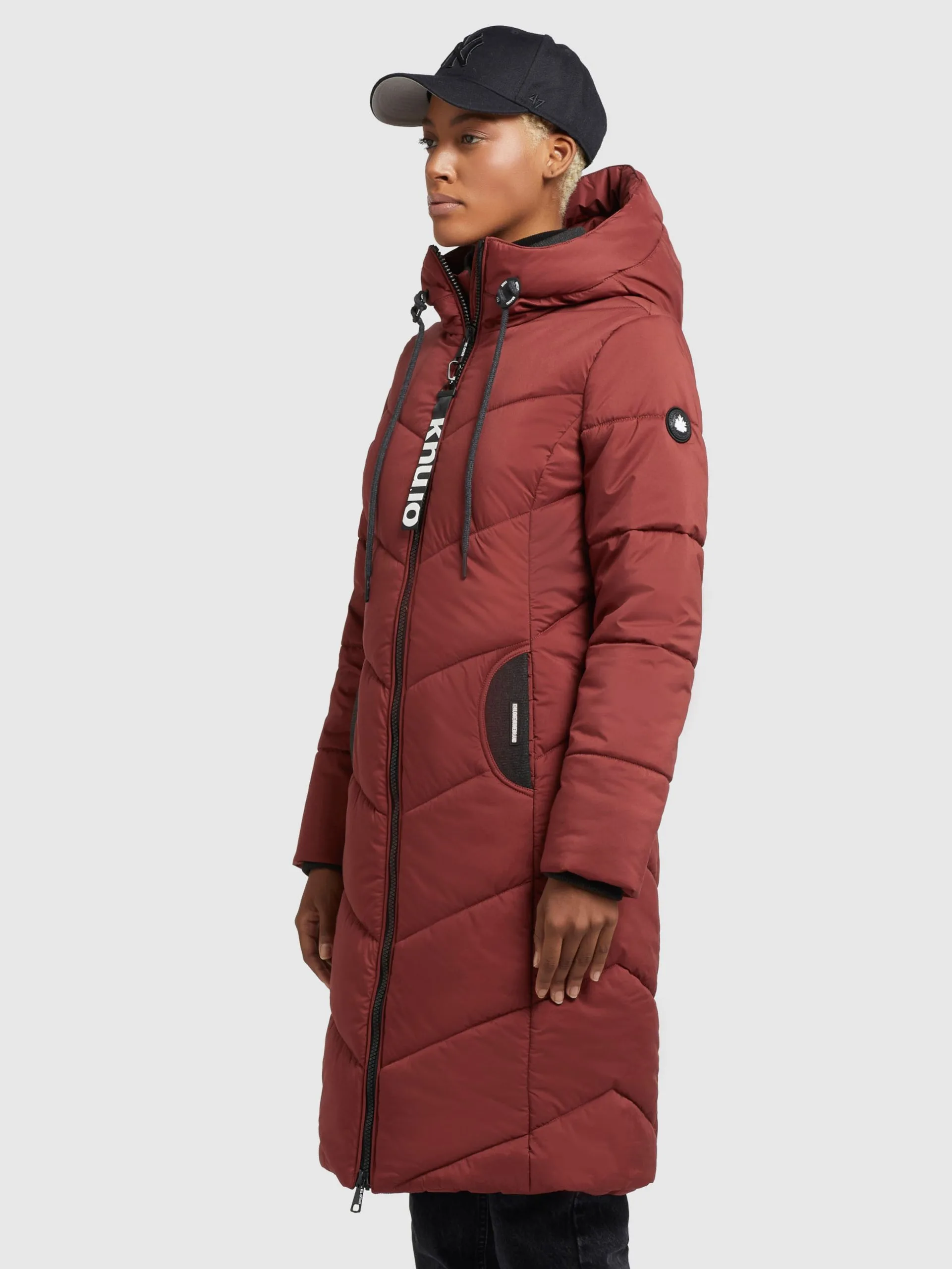 Khujo Tussenmantels Tussenmantel Aribay Dames Roestrood - Afbeelding 5