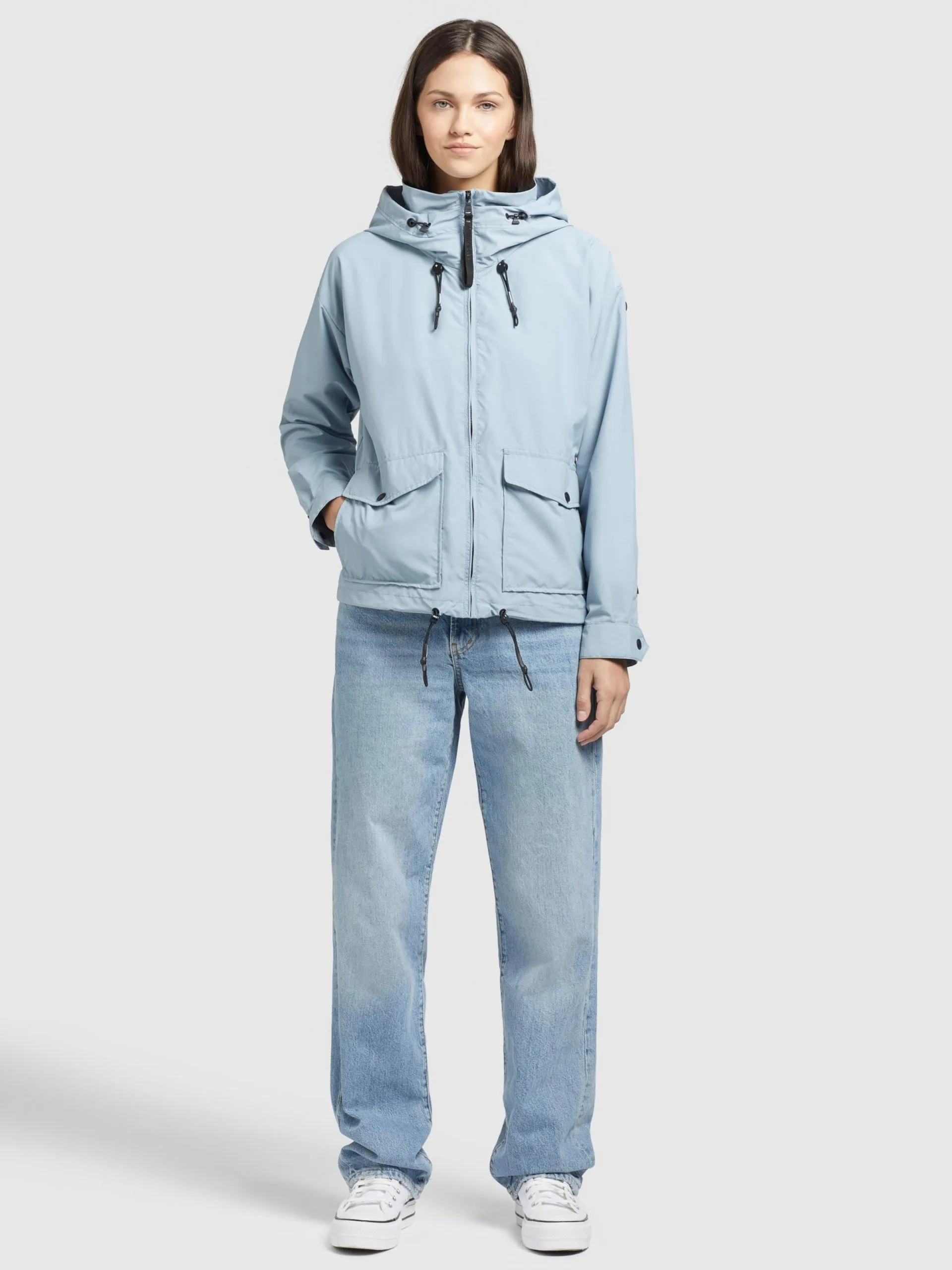 Khujo Tussenjassen Tussenjas BLAIR Dames Lichtblauw - Afbeelding 4