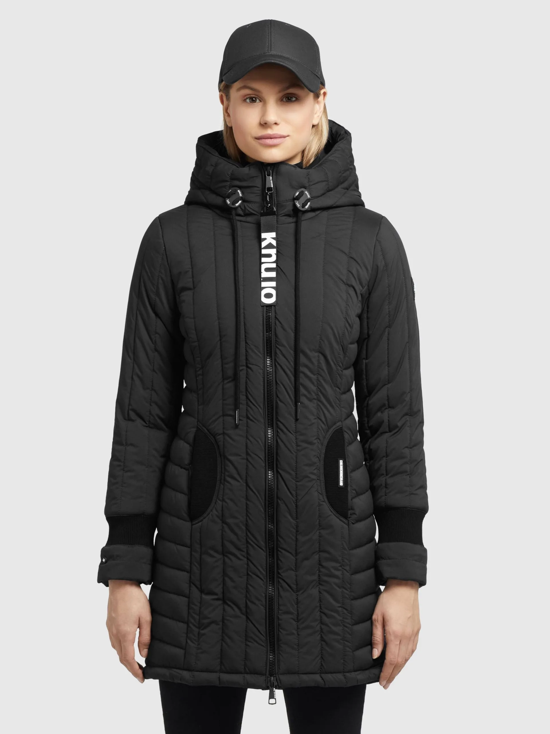 Khujo Winterjassen Winterjas Jerry Dames Zwart - Afbeelding 2