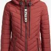 Khujo Winterjassen Winterjas Patt Dames Roestrood