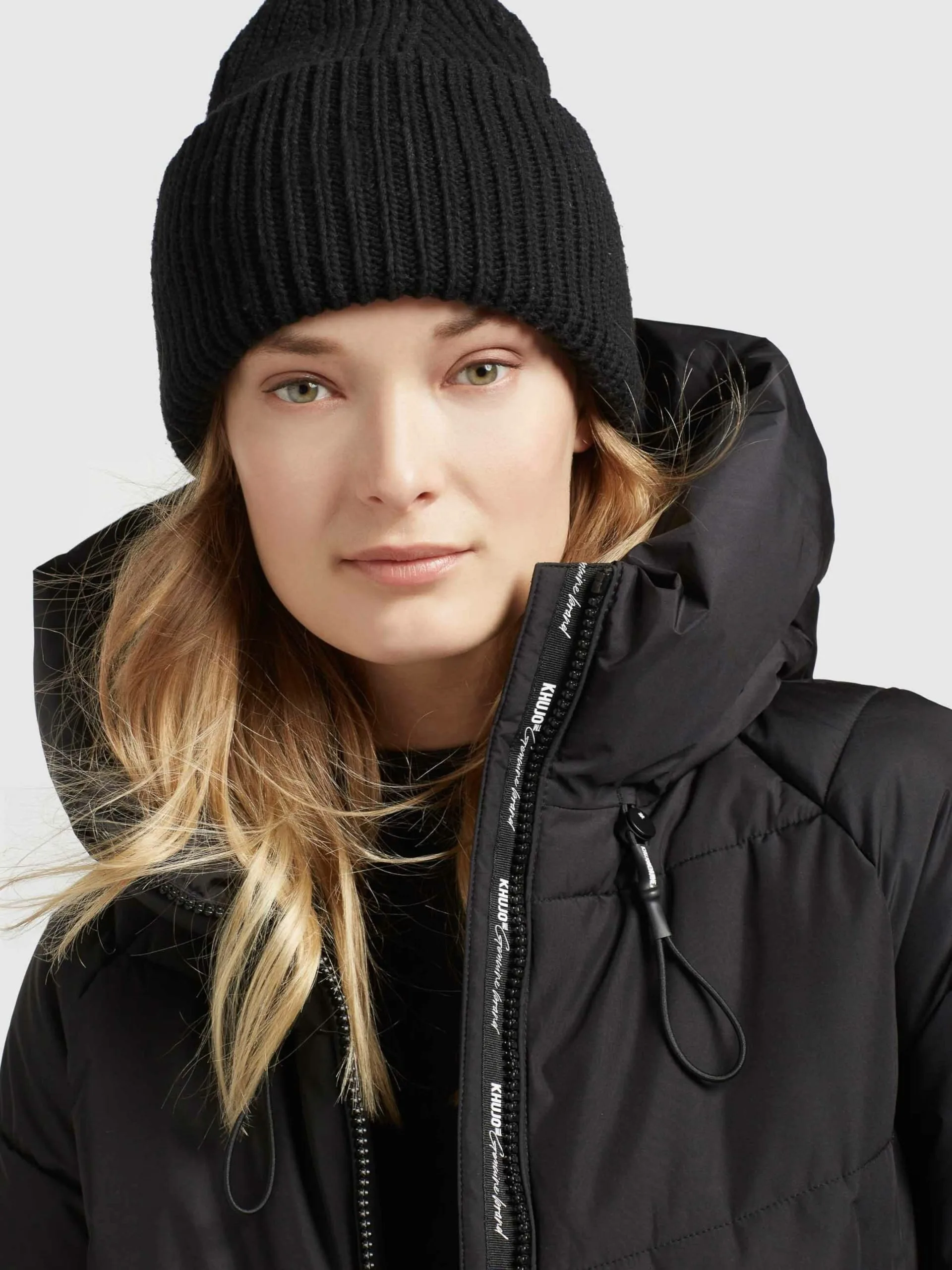 Khujo Winterjassen Winterjas Esila Dames Zwart - Afbeelding 8