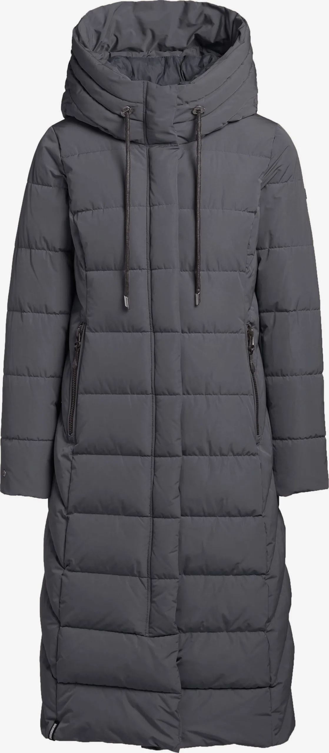 Khujo Wintermantels Wintermantel Gamber Dames Antraciet