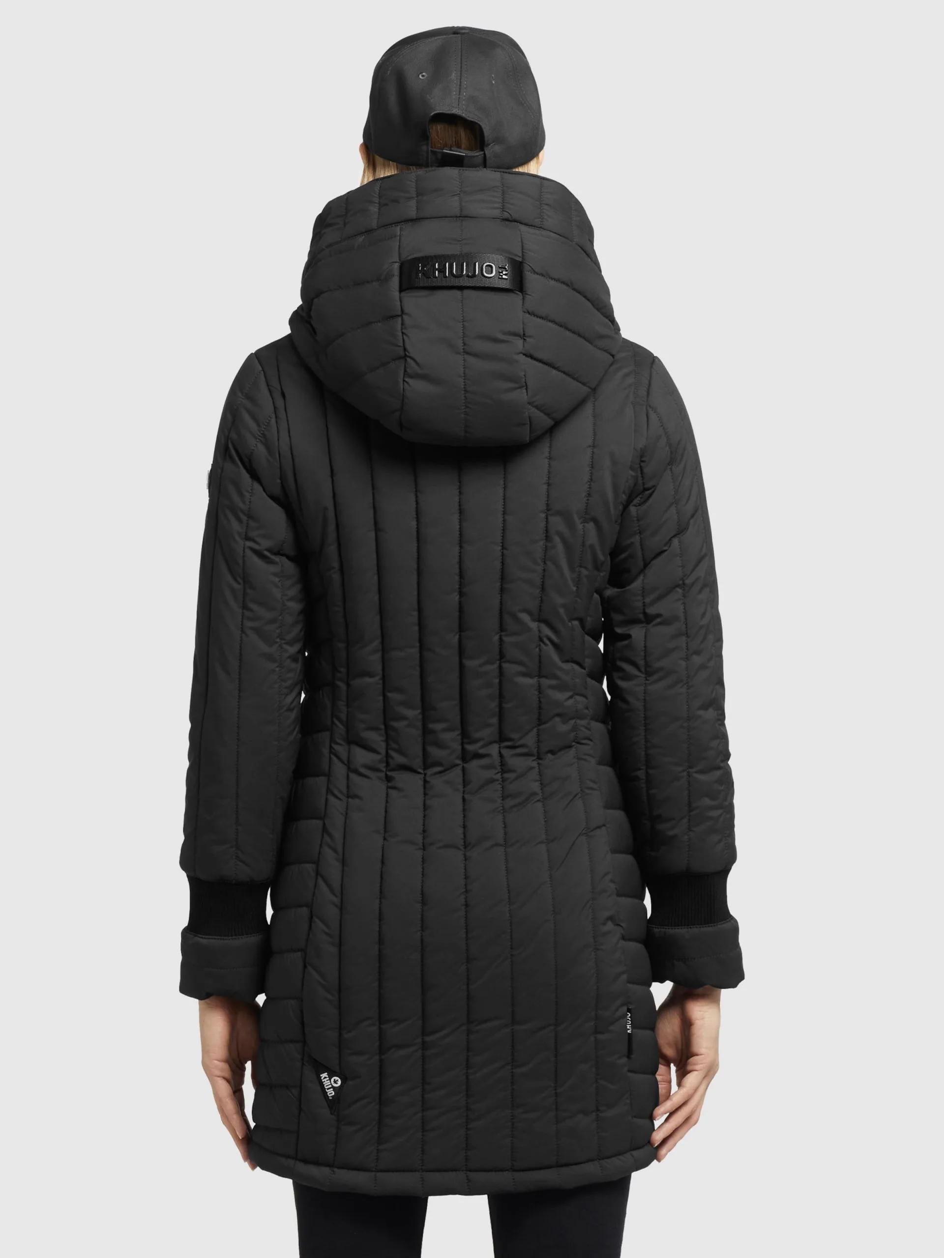 Khujo Winterjassen Winterjas Jerry Dames Zwart - Afbeelding 4