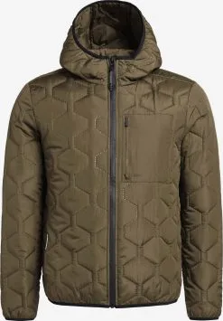 Khujo Tussenjassen Tussenjas True Heren Olijfgroen