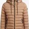 Khujo Winterjassen Winterjas LOVINA3 MATT Dames Beige