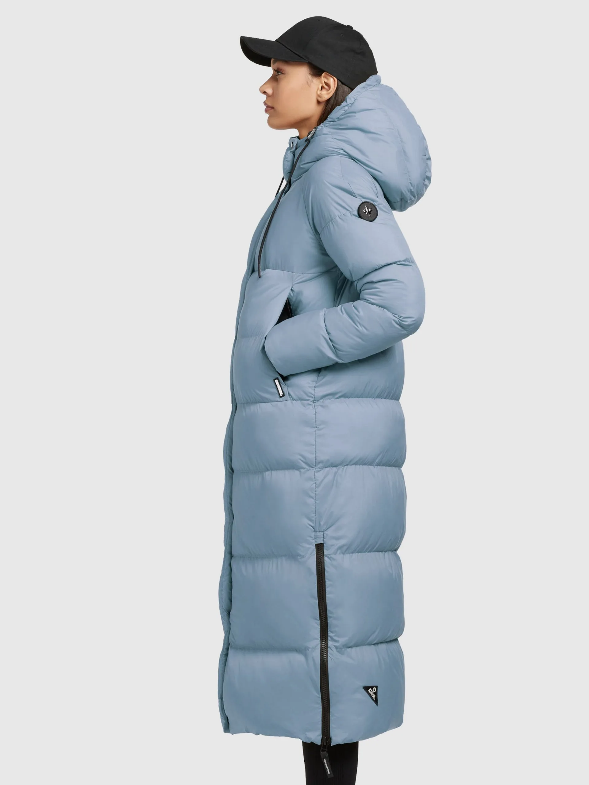 Khujo Wintermantels Wintermantel Dames Lichtblauw - Afbeelding 5