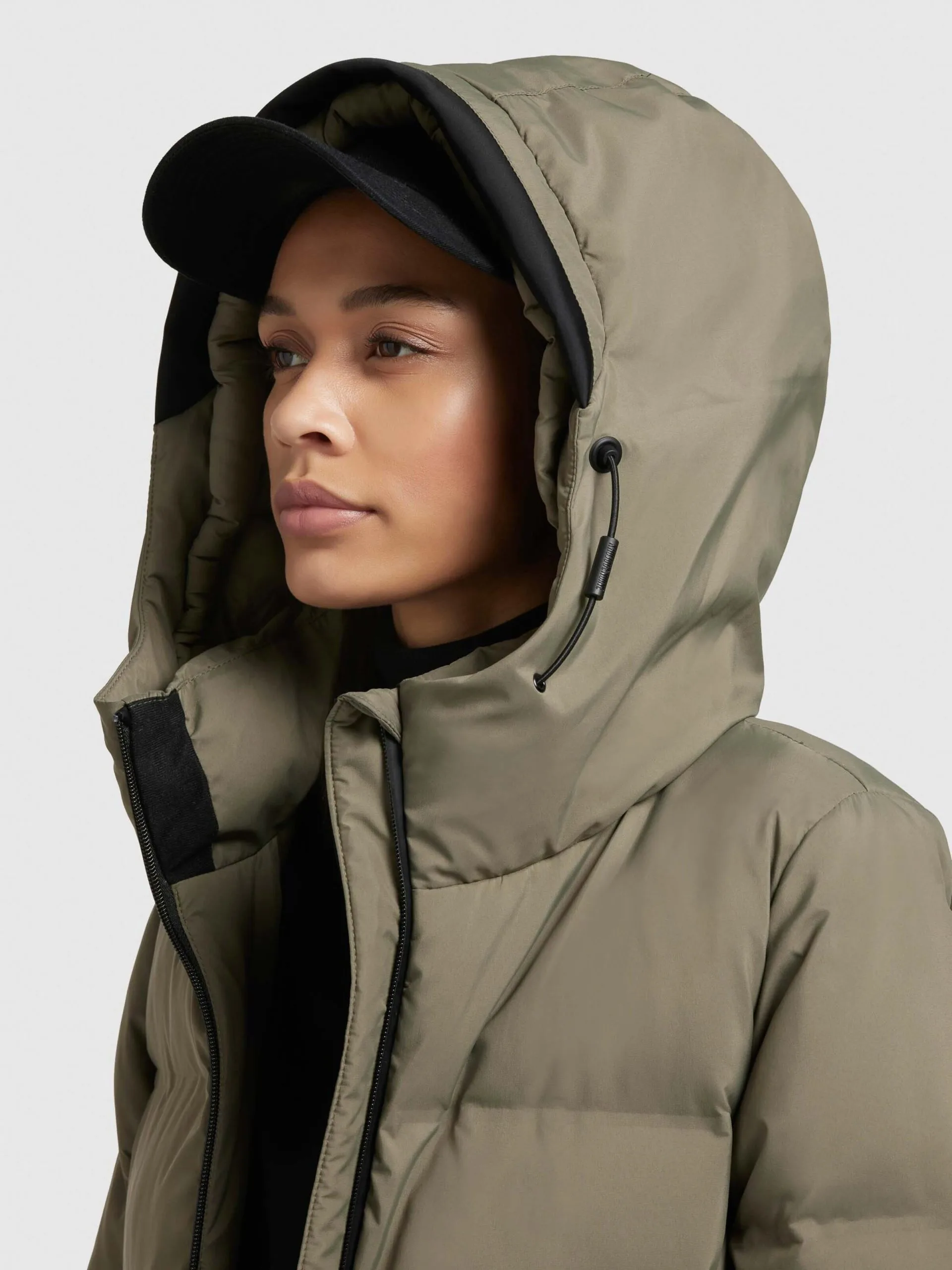 Khujo Winterjassen Winterjas Tanare Dames Olijfgroen - Afbeelding 7