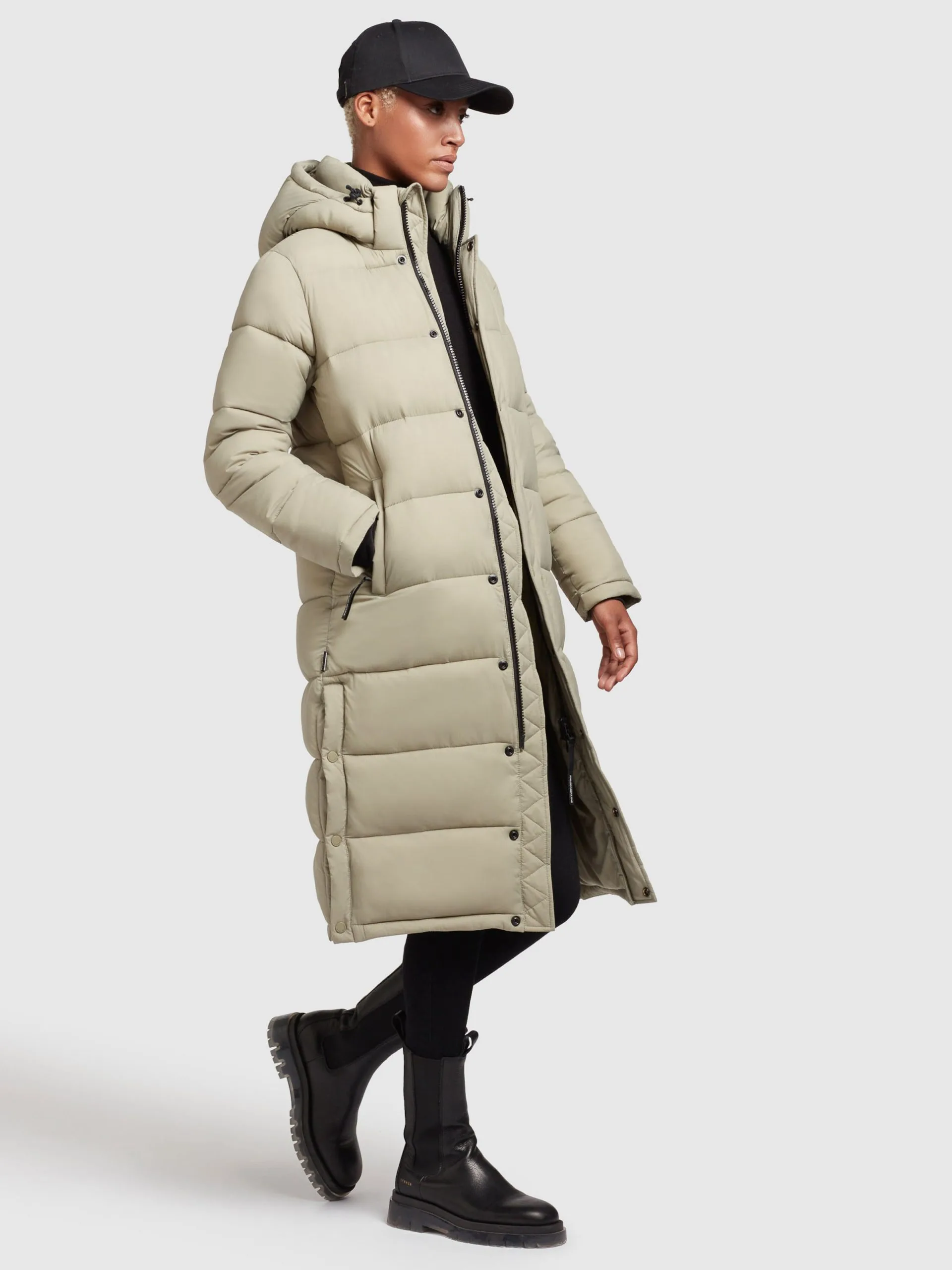 Khujo Wintermantels Wintermantel Corinna Dames Mintgroen - Afbeelding 6