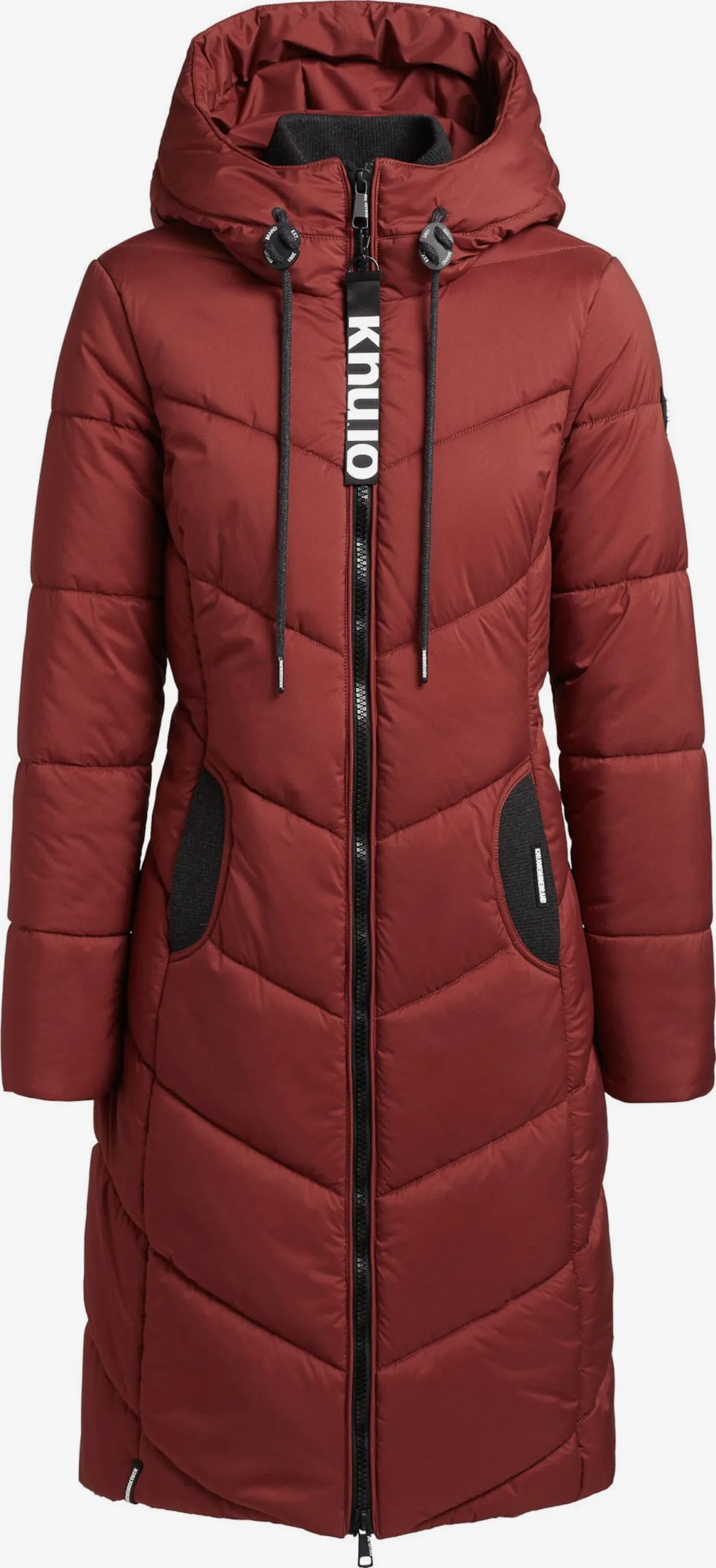 Khujo Tussenmantels Tussenmantel Aribay Dames Roestrood