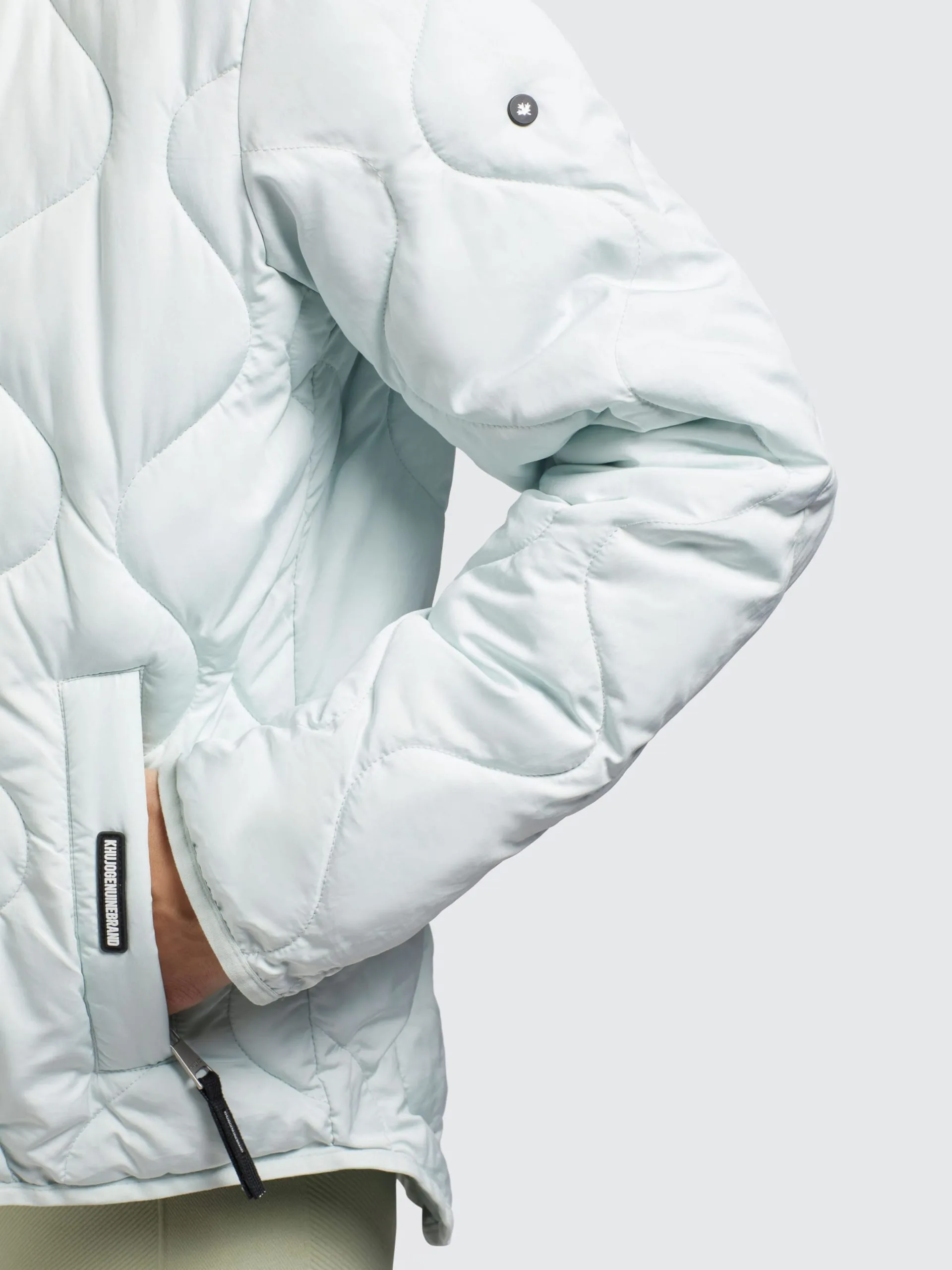 Khujo Tussenjassen Tussenjas Alma Dames Lichtgroen - Afbeelding 7