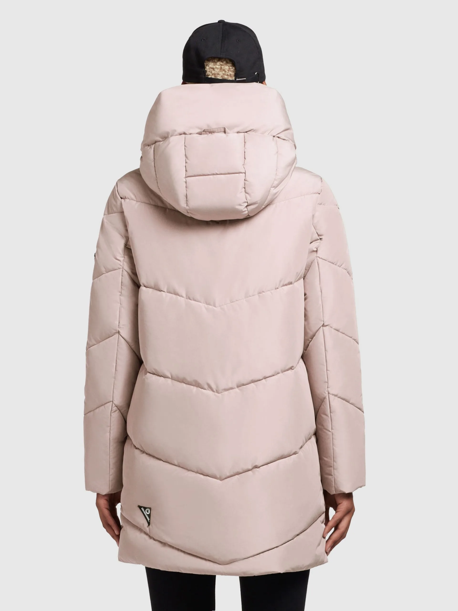 Khujo Winterjassen Winterjas Jordis Dames Lichtroze - Afbeelding 4