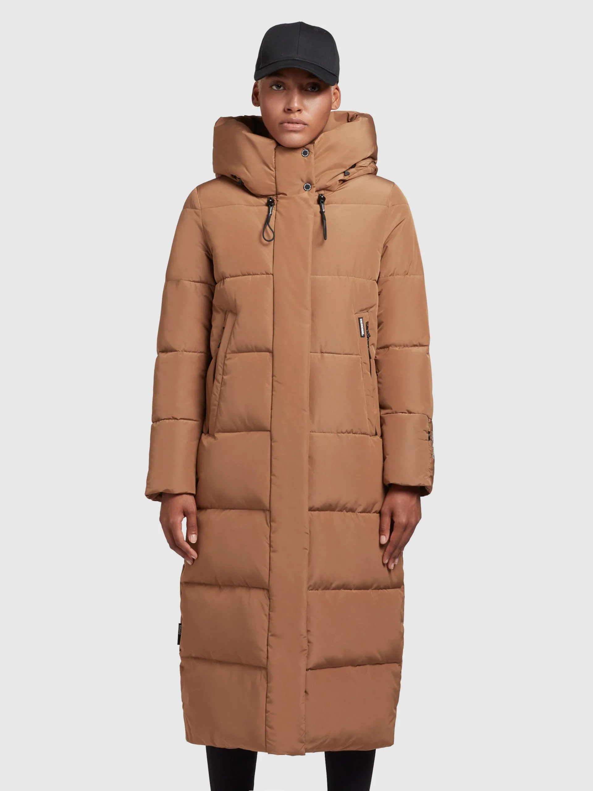 Khujo Wintermantels Wintermantel Soulani Dames Oker - Afbeelding 2