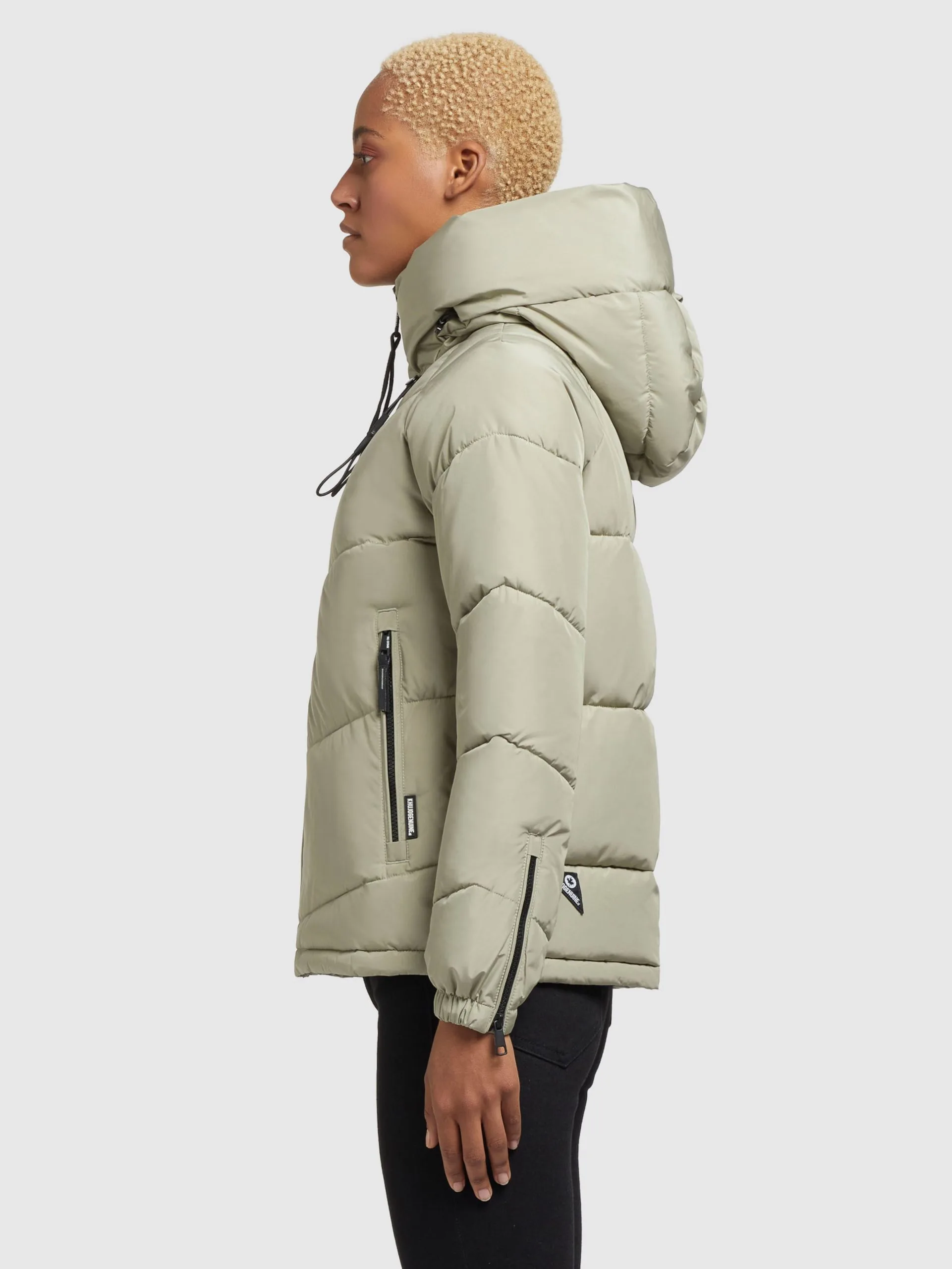 Khujo Winterjassen Winterjas Esila 3 Dames Lichtgroen - Afbeelding 5