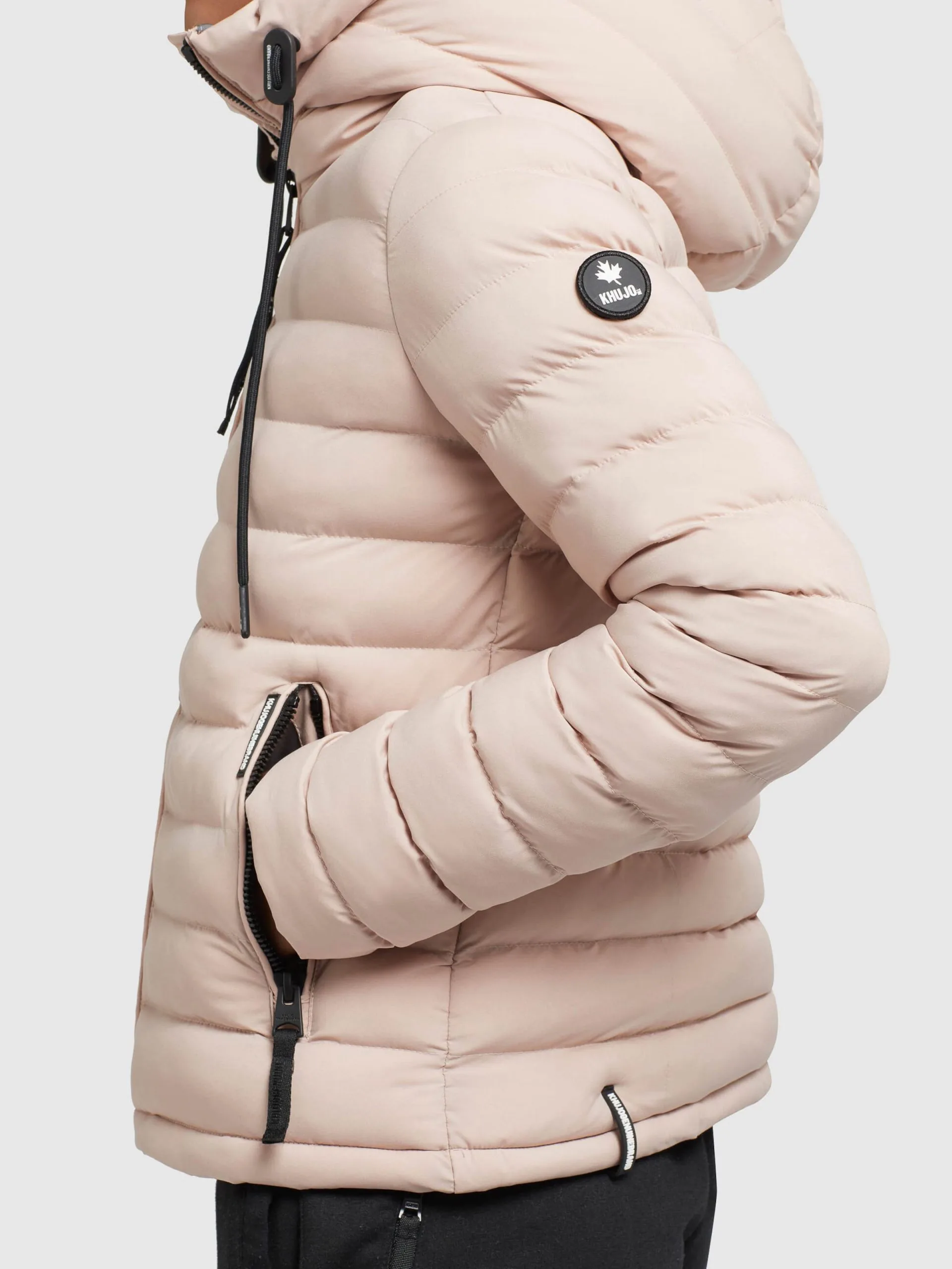 Khujo Tussenjassen Tussenjas Lovina Dames Poederroze - Afbeelding 8