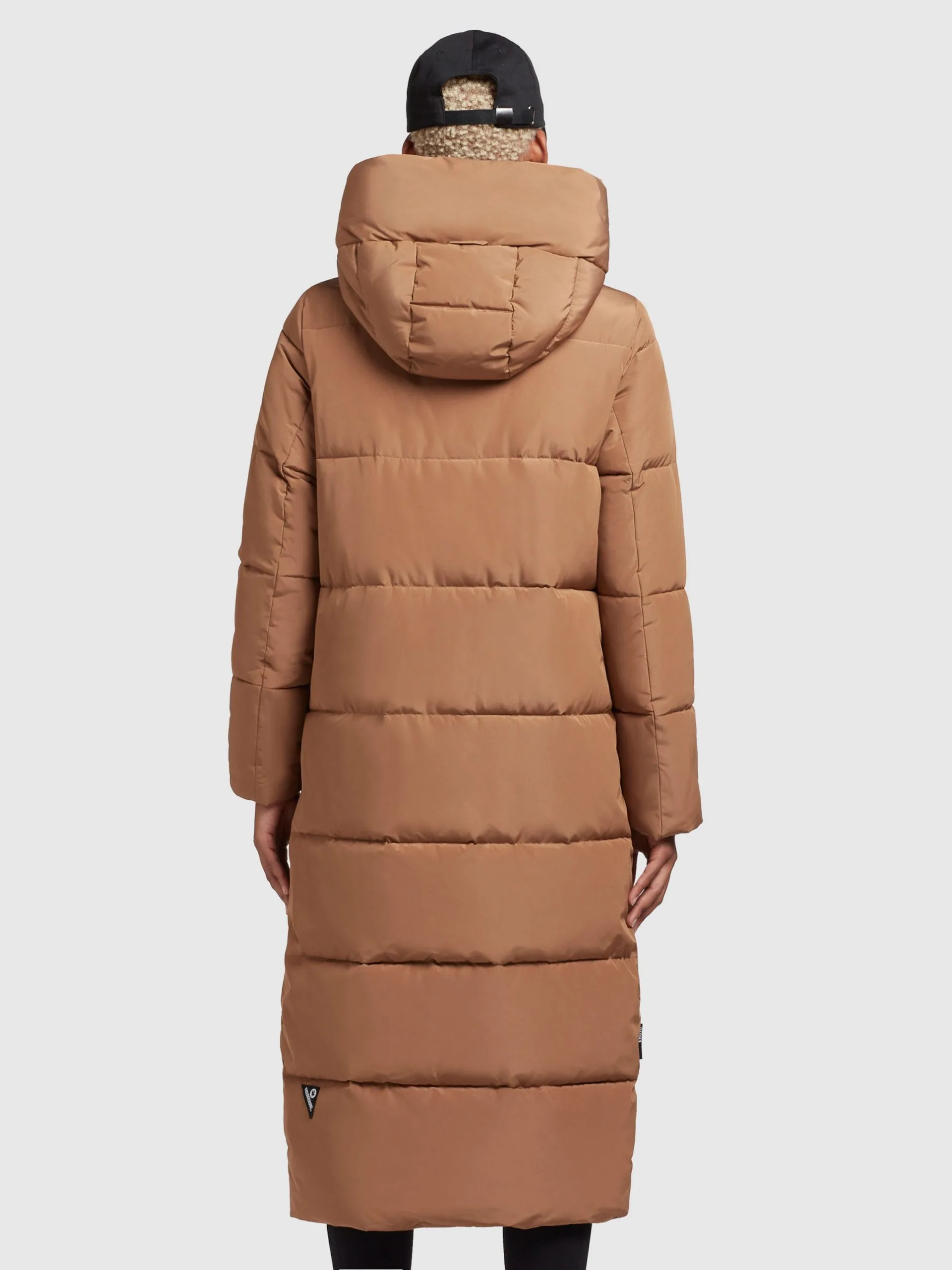 Khujo Wintermantels Wintermantel Soulani Dames Oker - Afbeelding 4