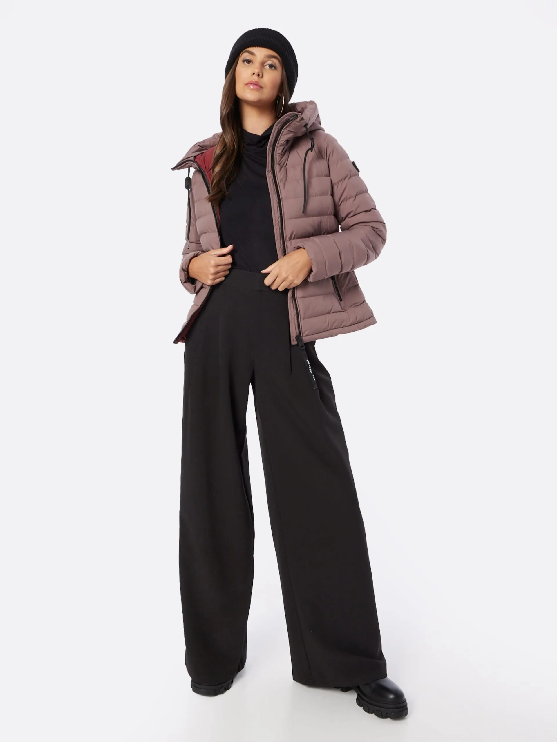 Khujo Tussenjassen Tussenjas Lovina Dames Bessen - Afbeelding 4