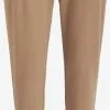 Khujo Sweatpants Tapered Broek Alenia Dames Lichtbruin