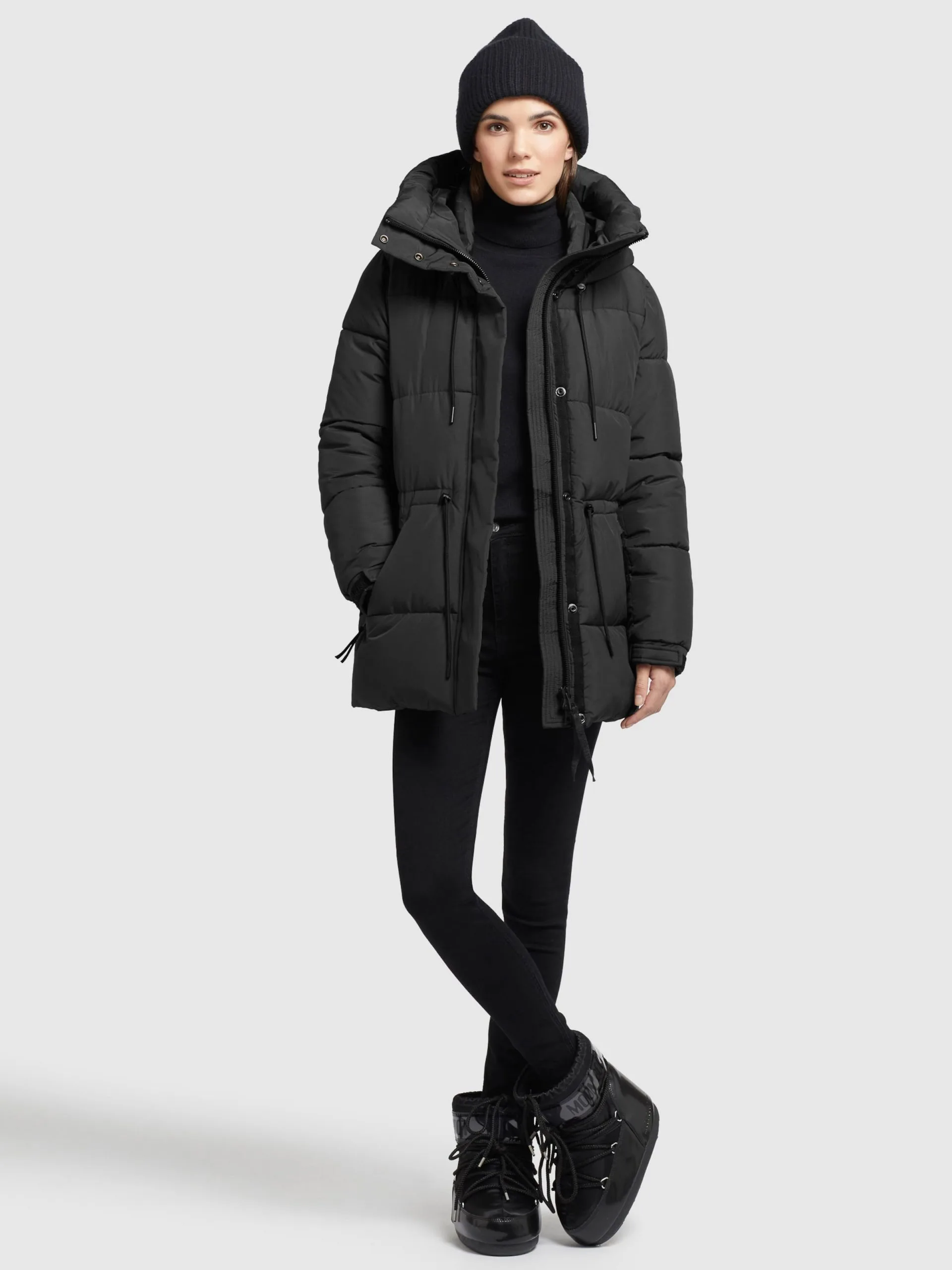 Khujo Winterjassen Winterjas Leviani Dames Zwart - Afbeelding 6
