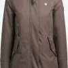 Khujo Parkas Tussenparka LARIA Dames Bruin