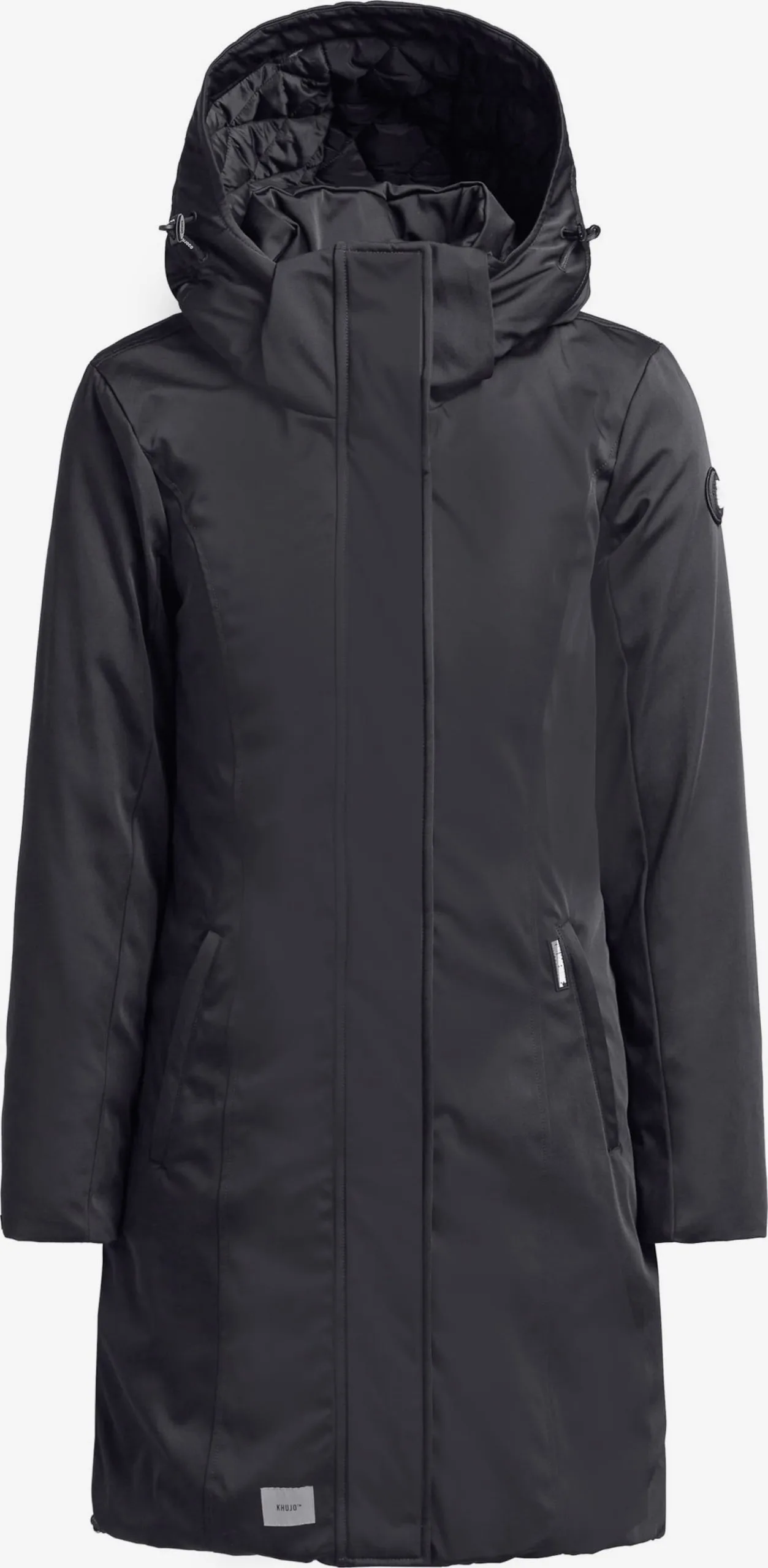 Khujo Wintermantels Wintermantel Blossom Dames Zwart