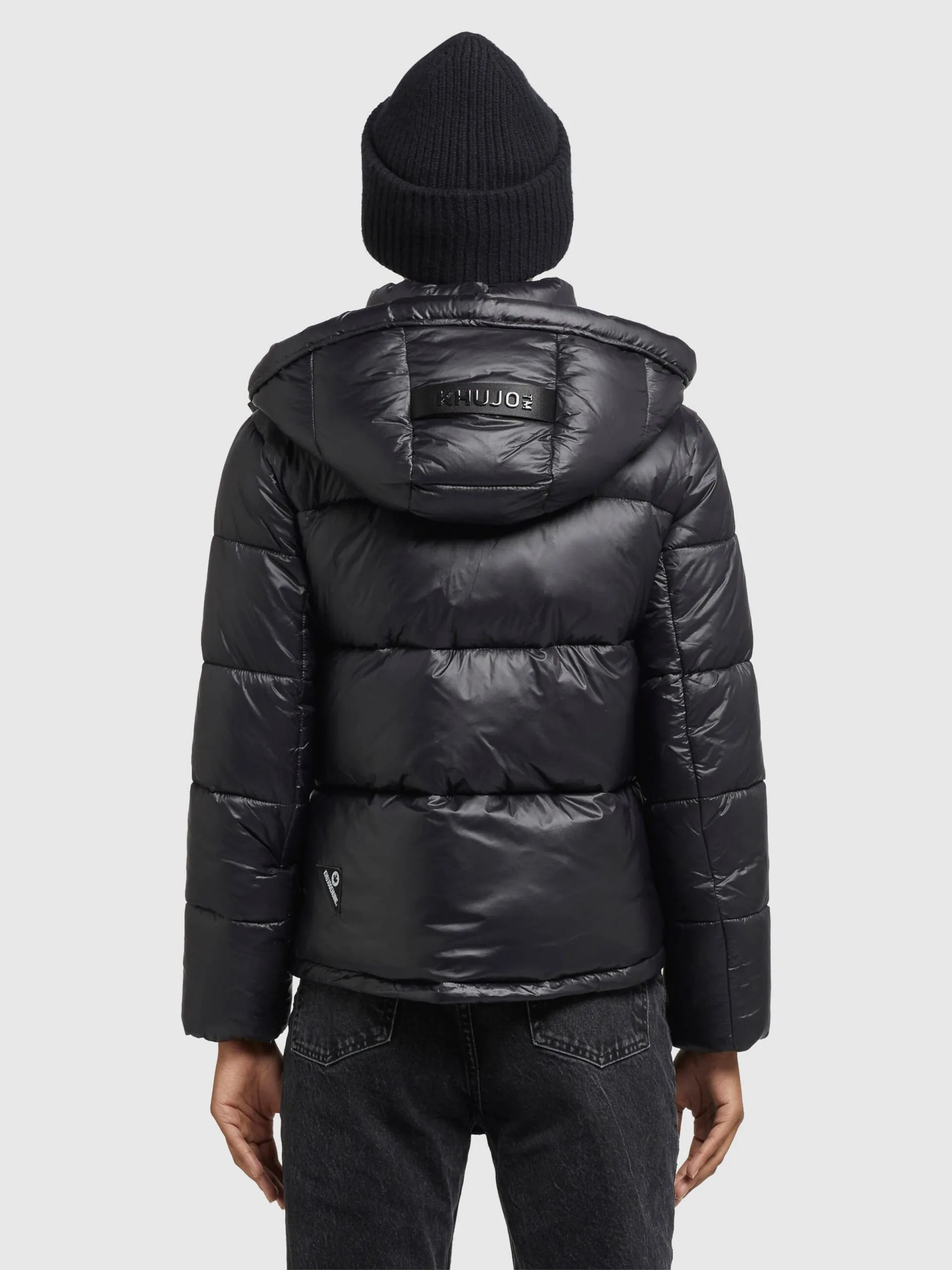 Khujo Winterjassen Winterjas Valona Dames Zwart - Afbeelding 4