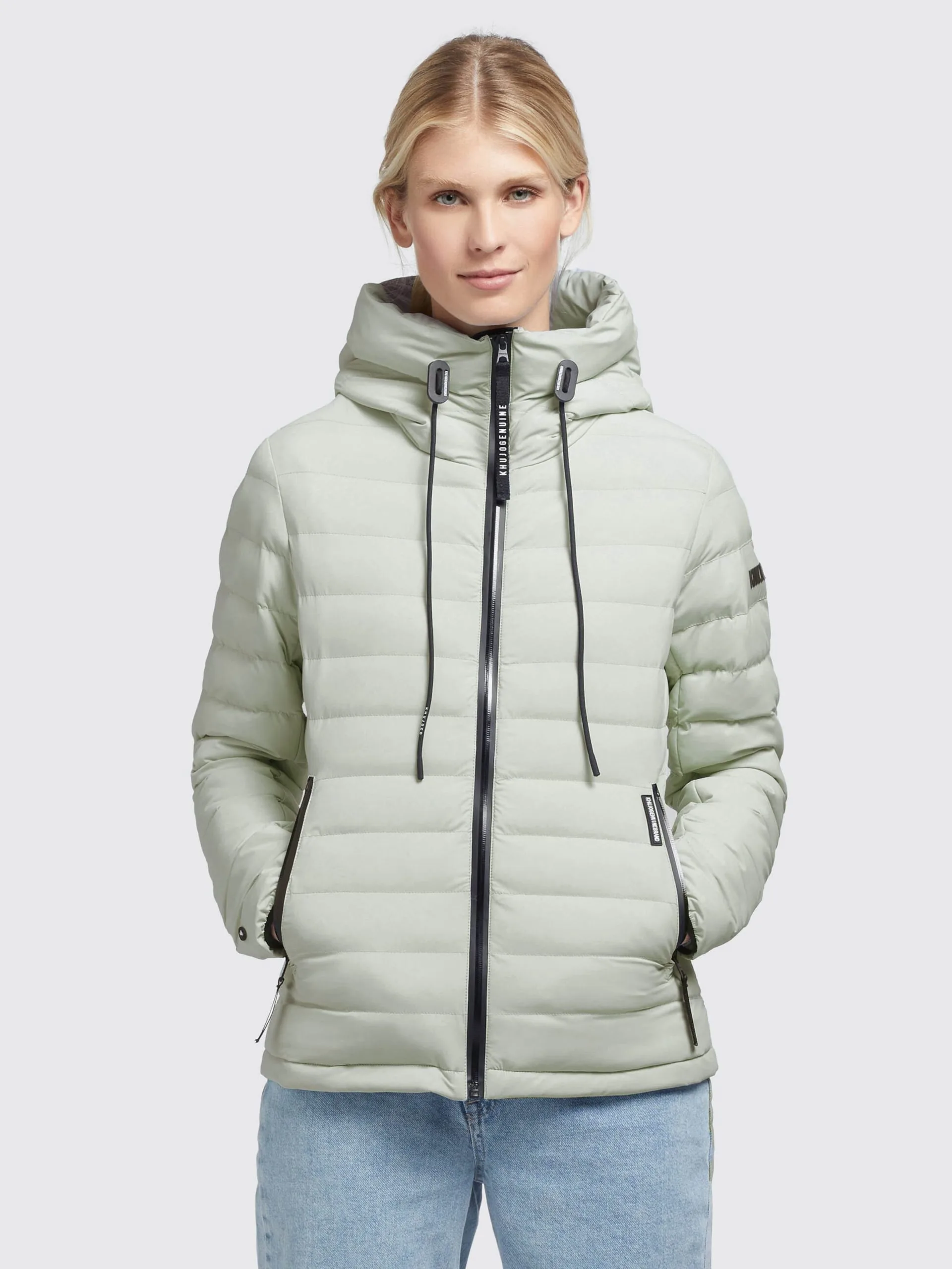 Khujo Tussenjassen Tussenjas LOVINA4 Dames Groen - Afbeelding 2