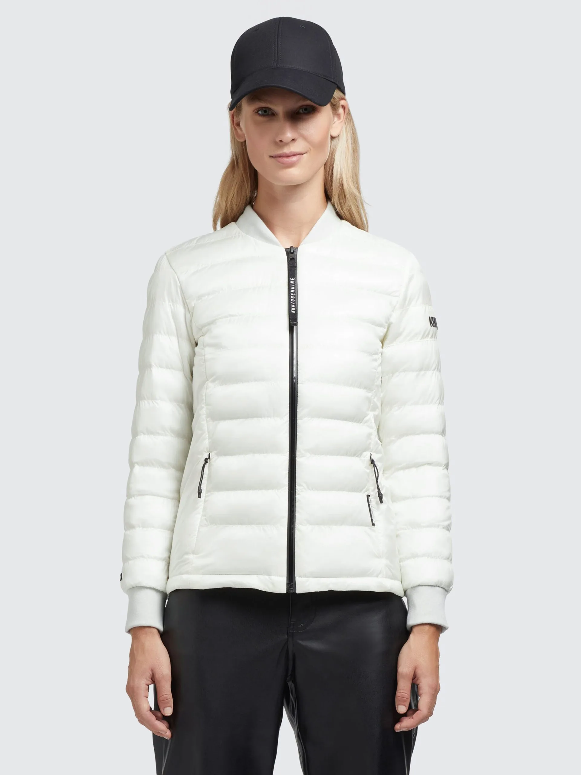 Khujo Tussenjassen Tussenjas Maude Dames Natuurwit - Afbeelding 2