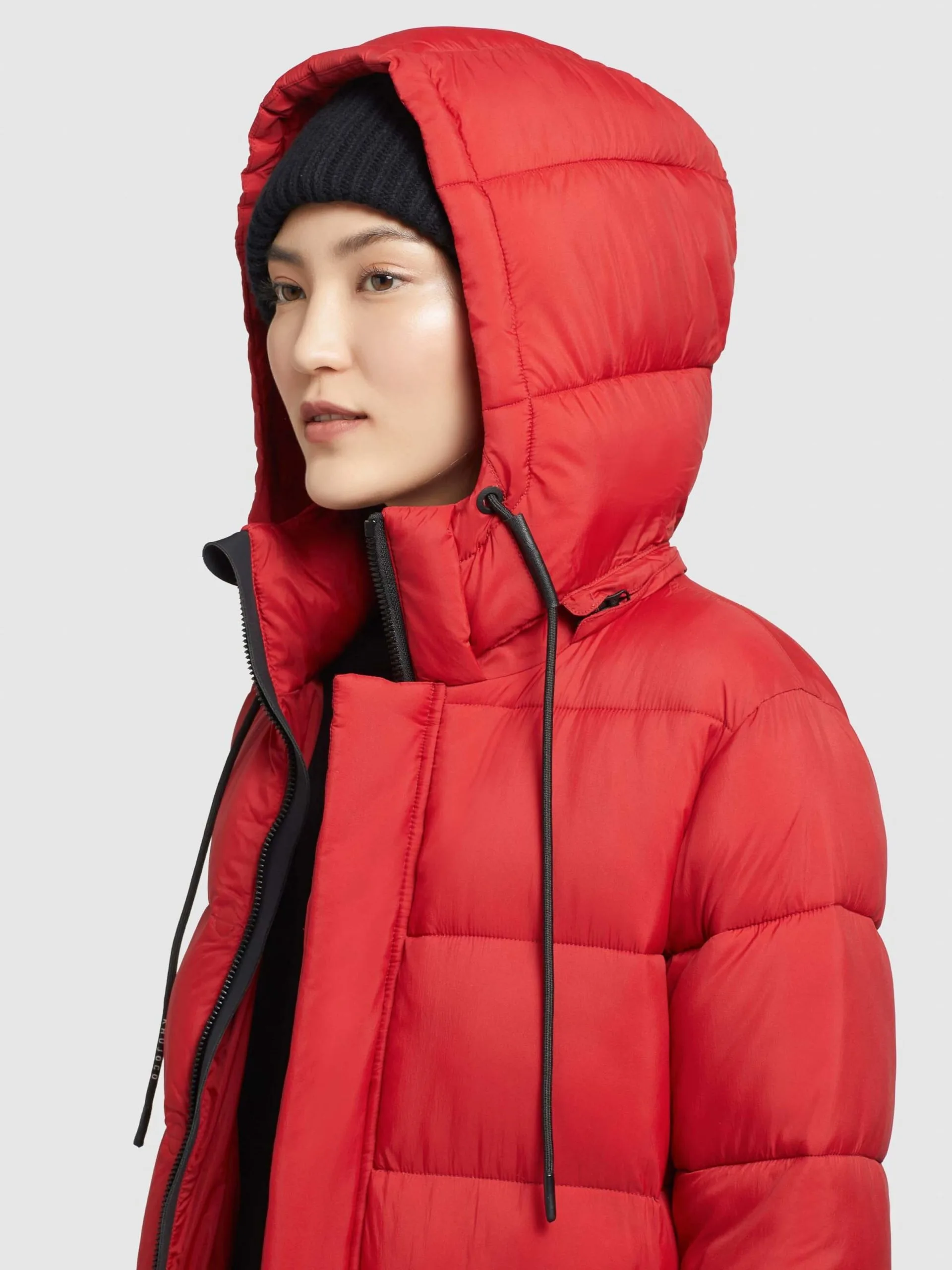 Khujo Wintermantels Wintermantel Julina Dames Rood - Afbeelding 7