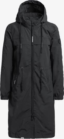 Khujo Tussenmantels Tussenmantel Voya3 Dames Zwart