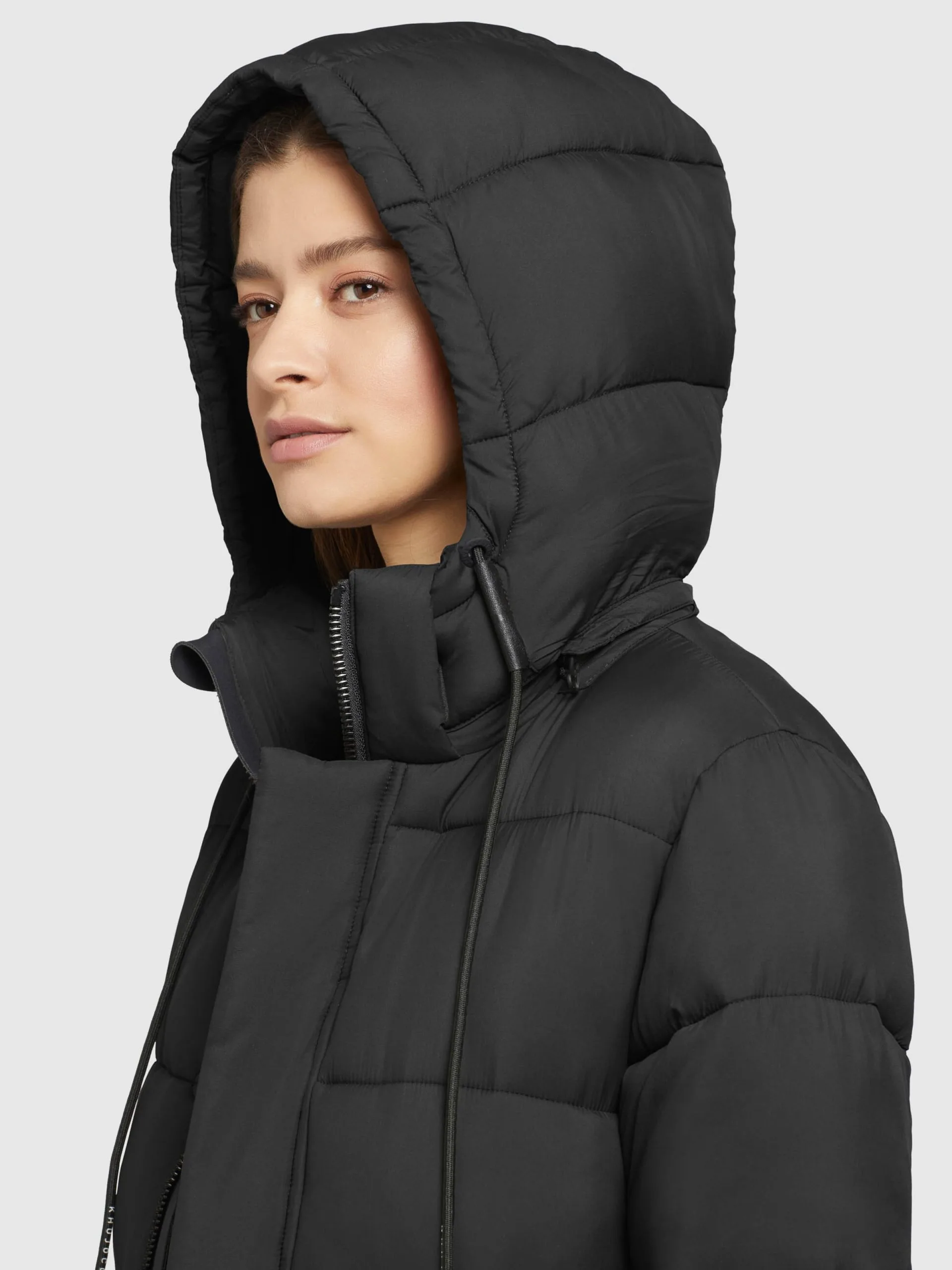 Khujo Wintermantels Wintermantel Word Dames Zwart - Afbeelding 7