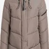 Khujo Winterjassen Winterjas Jordis 4 Dames Taupe