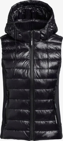 Khujo Bodywarmers Bodywarmer Fabia Dames Zwart