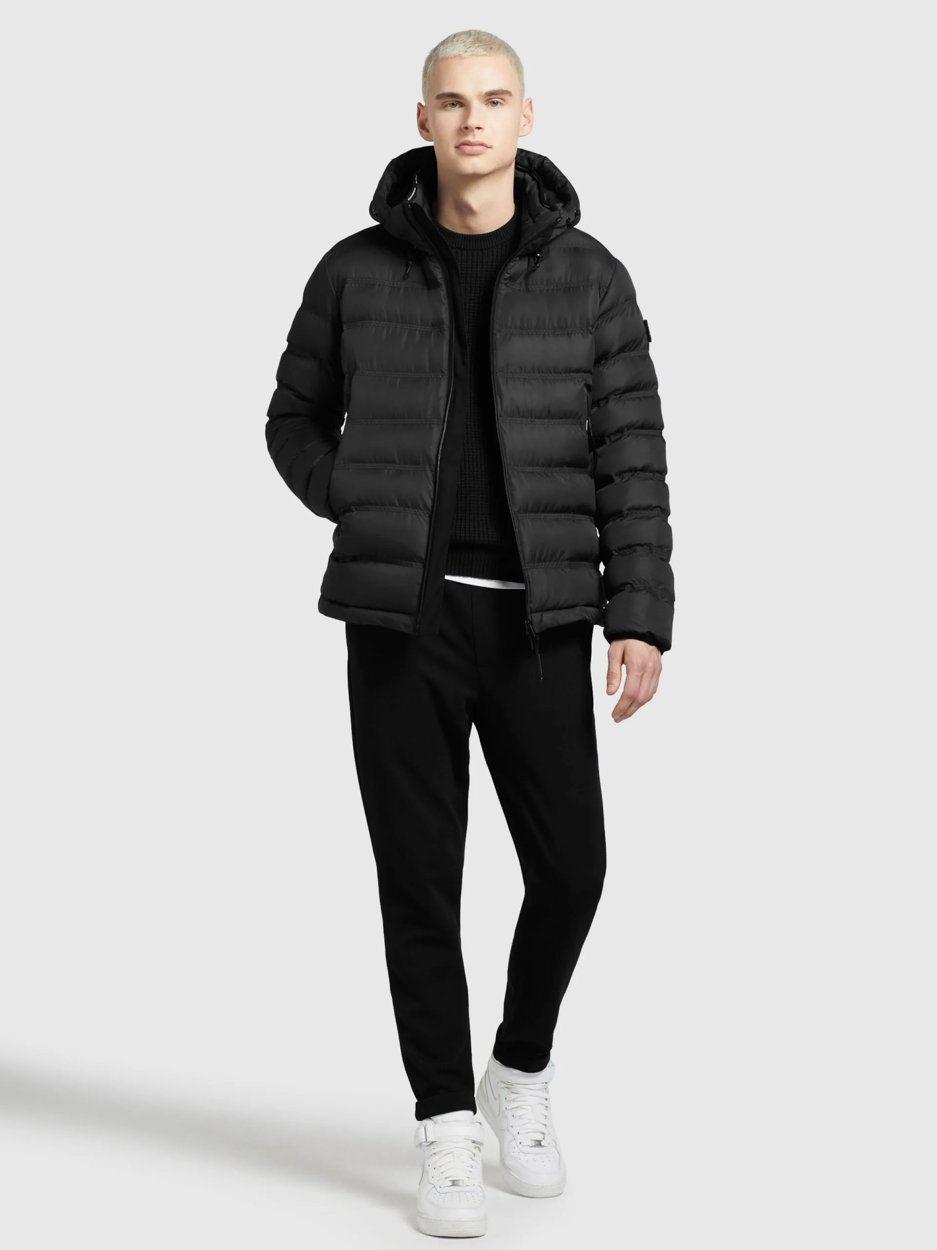 Khujo Winterjassen Winterjas Gamer Heren Zwart - Afbeelding 3