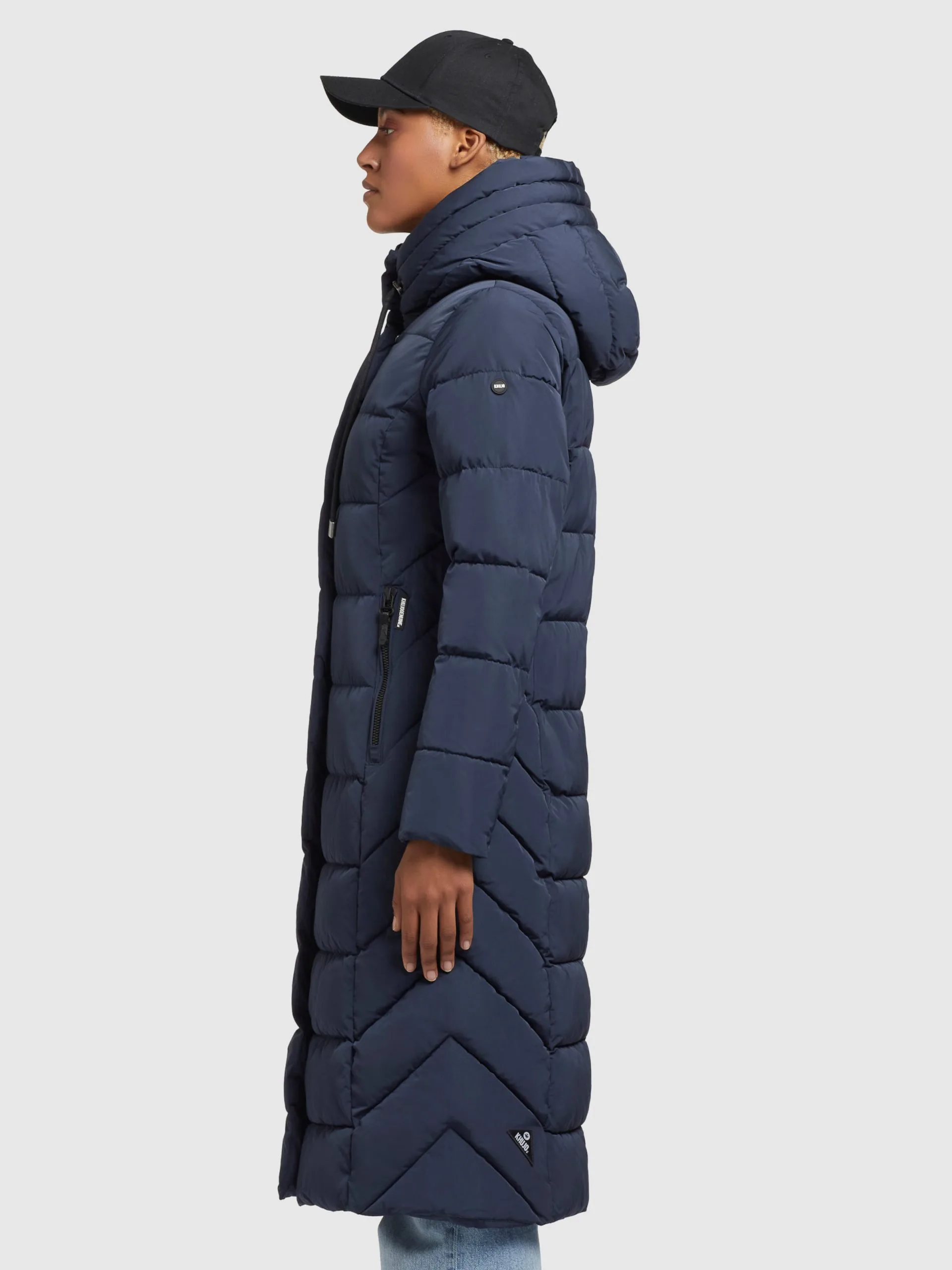 Khujo Wintermantels Wintermantel Gamber Dames Donkerblauw - Afbeelding 5