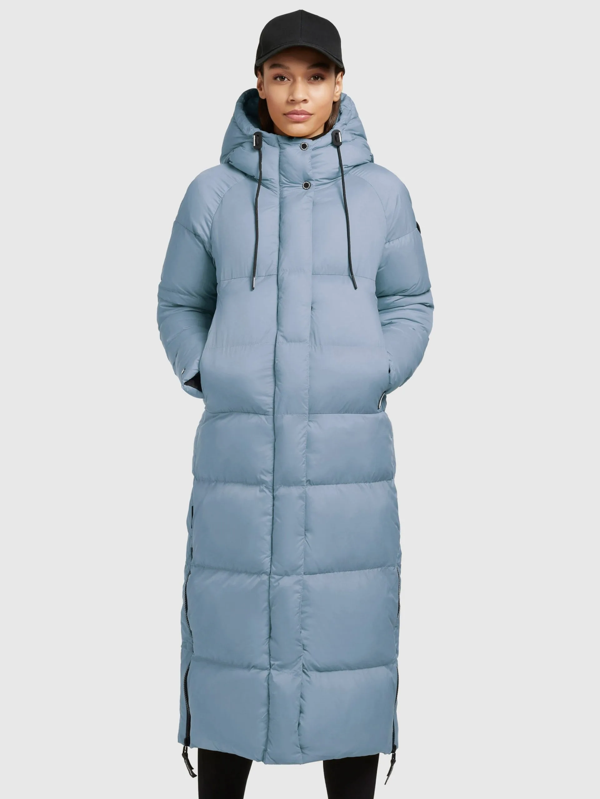 Khujo Wintermantels Wintermantel Dames Lichtblauw - Afbeelding 2