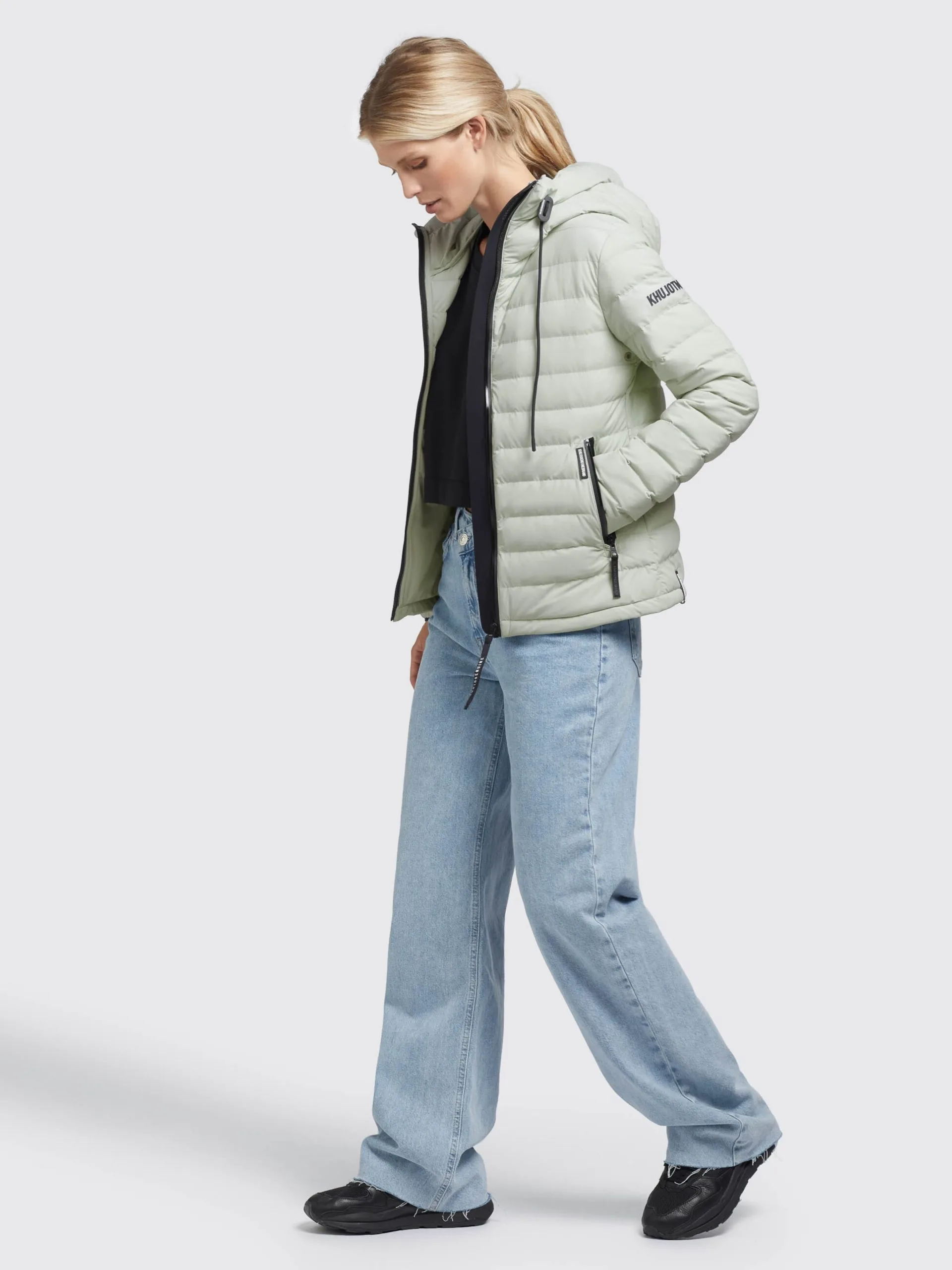 Khujo Tussenjassen Tussenjas LOVINA4 Dames Groen - Afbeelding 6